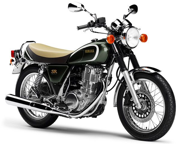 2013年 SR400 35th Anniversary Edition ダークグレイッシュグリーンメタリック1(35thアニバーサリーエディション)(カタログメイン)