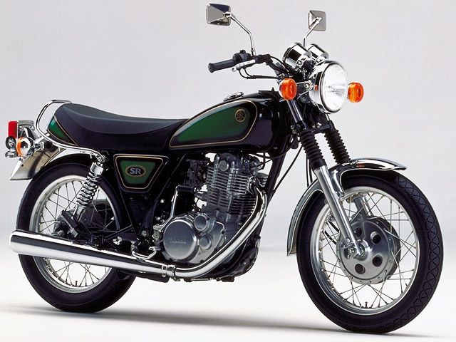 1995年 SR400S Limited Edition ヤマハブラック/ダークシアンメタリック2(カタログメイン)