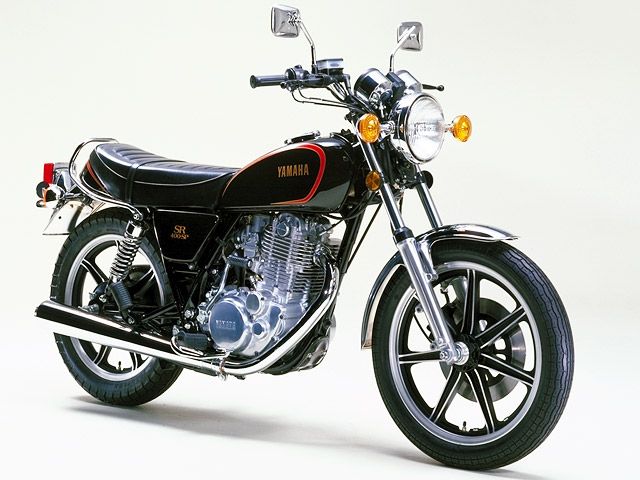 1980年 SR400SP ブラックゴールド(カタログメイン)