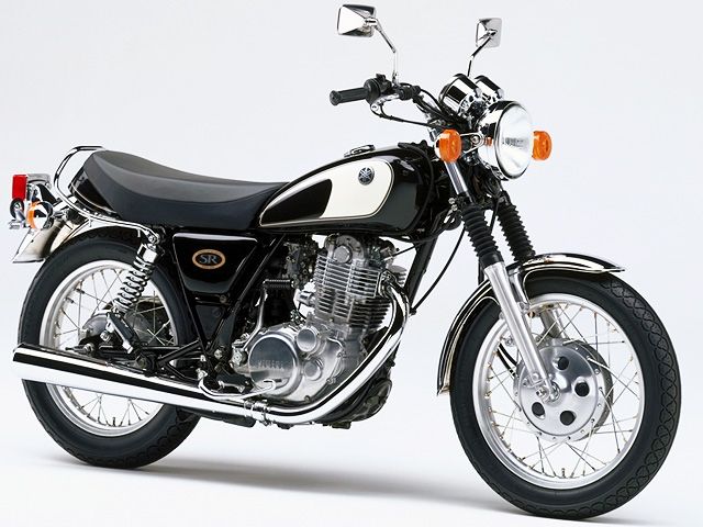 1997年 SR500 グリタリングブラック(カタログメイン)