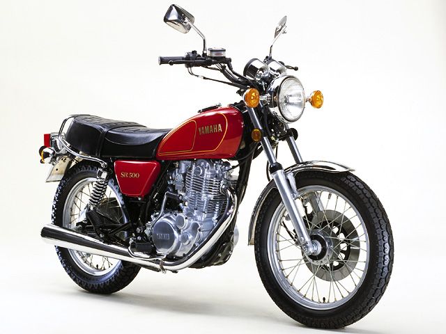 1978年 SR500 スターレッド(カタログメイン)
