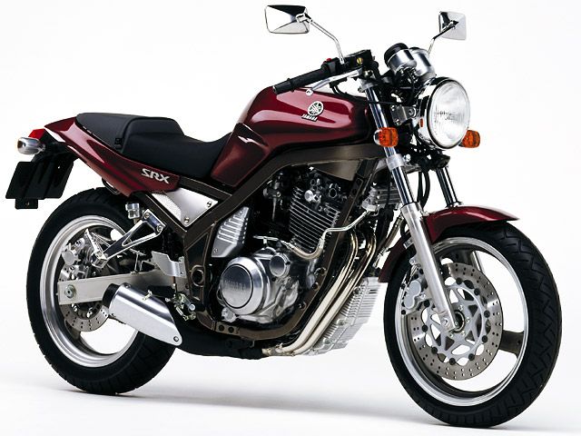 1990年 SRX400 ダークレッド1(カタログメイン)