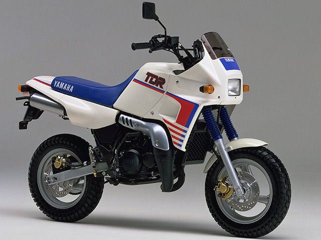 1988年 TDR50 ホワイト（カタログメイン）