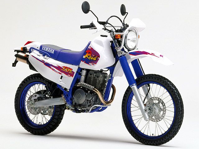 1994年 TT250R Raid パープリッシュホワイトソリッド1/ディープバイオレットソリッド1(カタログメイン)