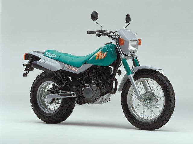 1991年 TW200 ブルーイッシュグリーンソリッド(カタログメイン)