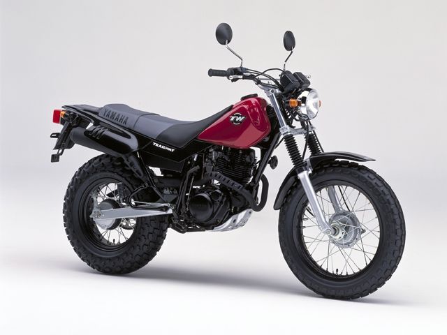 1999年 TW200E ディープパープリッシュレッドカクテル4(カタログメイン)