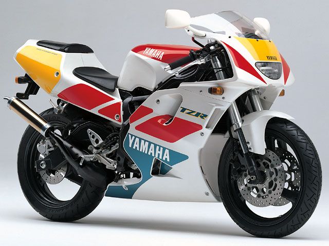 1992年 TZR250RS シルキーホワイト(カタログメイン)