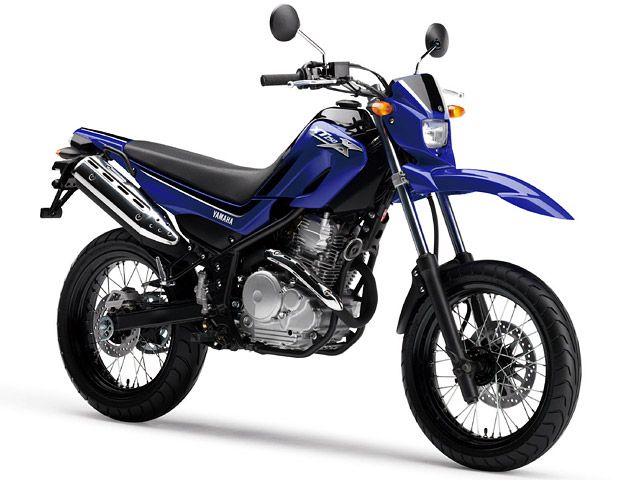 2006年 XT250X ディープパープリッシュブルーソリッドE(カタログメイン)