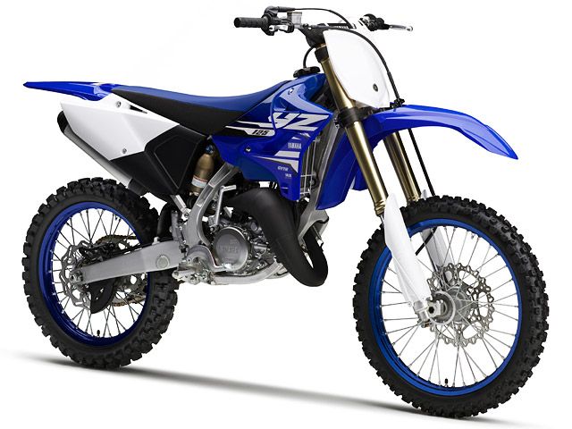 2018年 YZ125 ディープパープリッシュブルーソリッドE(カタログメイン)