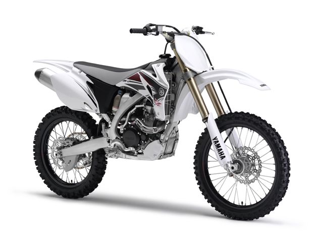 2009年 YZ250F White Limited Edition パープリッシュホワイトソリッド(ホワイトリミテッドエディション)(カタログメイン)