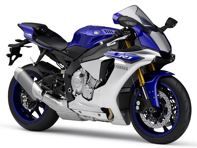 2015年 YZF-R1 ディープパープリッシュブルーメタリックC(カタログメイン)