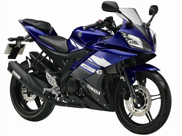 2012年 YZF-R15 ディープパープリッシュブルーメタリックY(カタログメイン)