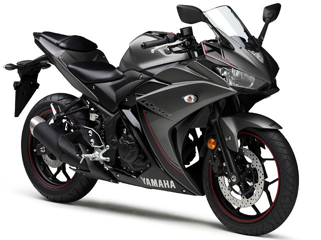 2016年 YZF-R25 マットグレーメタリック3(カタログメイン)