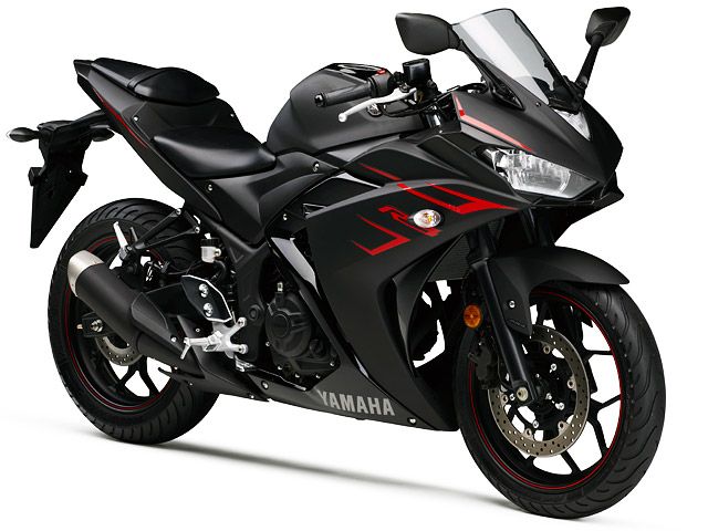 2017年 YZF-R3 ABS マットブラック2(カタログメイン)