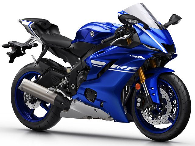 2017年 YZF-R6 Race Blu(カタログメイン)