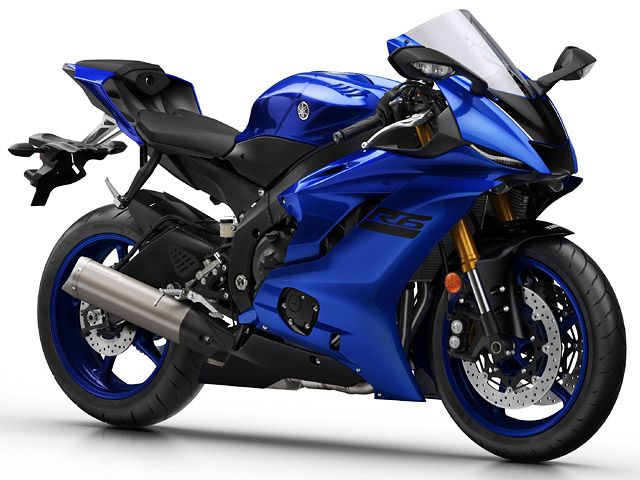 2018年 YZF-R6 Yamaha Blue(カタログメイン)