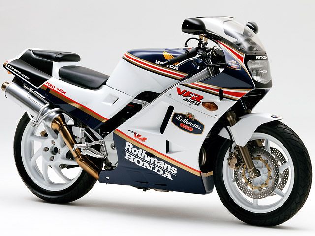 1987年 VFR400R Rothmans Honda Team Color ロスマンズ・ホンダ・チームカラー(カタログメイン)