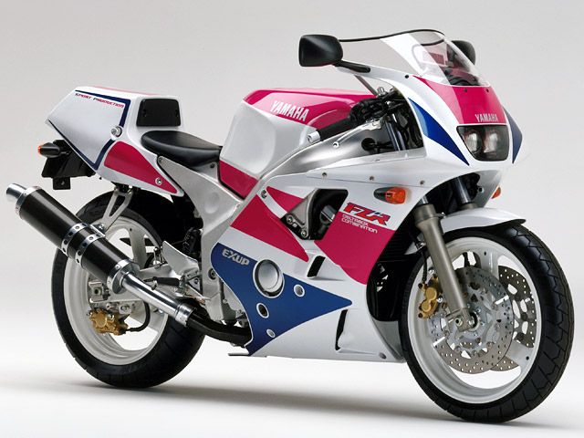 1993年 FZR400RR SP ブルーイッシュホワイトカクテル1(カタログメイン)