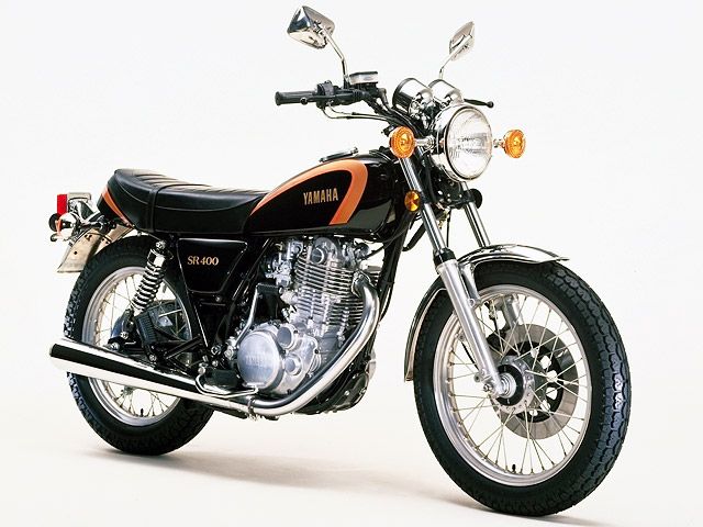 1978年 SR400 ブラックゴールド(カタログメイン)