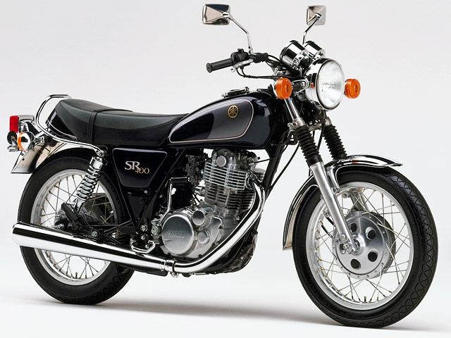 1991年 SR400 ブルーイッシュブラック(カタログメイン)