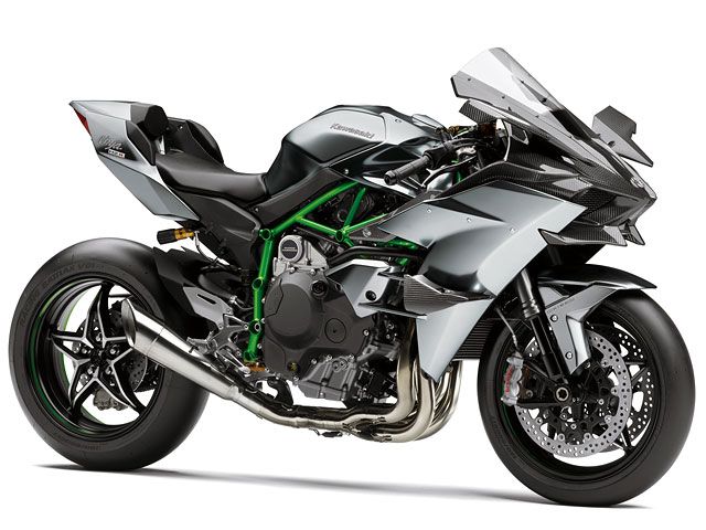 2018年 Ninja H2R ミラーコートマットスパークブラック(カタログメイン)