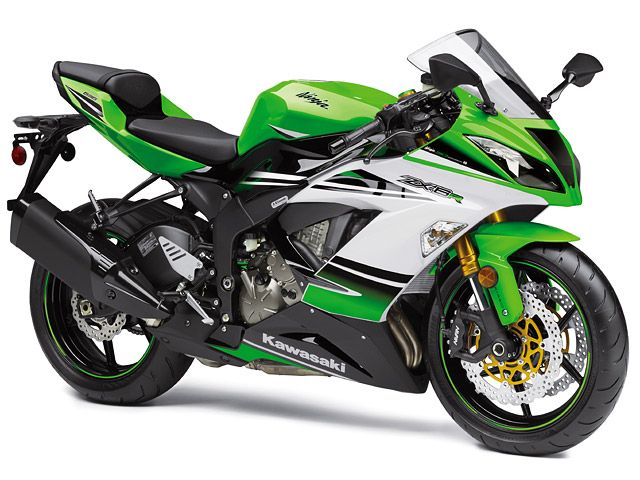 2015年 Ninja ZX-6R ABS Special Edition ライムグリーン×パールスターダストホワイト(アメリカ仕様)(カタログメイン)
