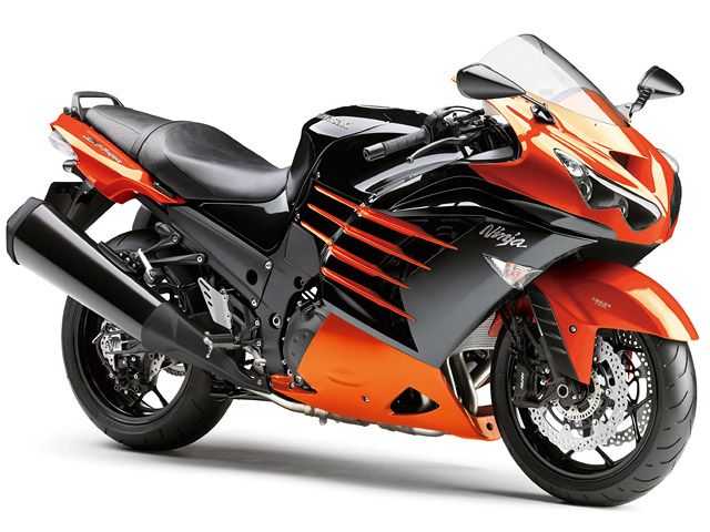 2014年 Ninja ZX-14R ABS キャンディバーントオレンジ×メタリックスパークブラック(東南アジア仕様)(カタログメイン)