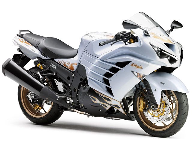 2014年 Ninja ZX-14R ABS OHLINS Edition パールスターダストホワイト(東南アジア仕様)(カタログメイン)