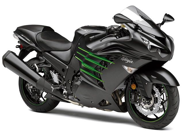2015年 Ninja ZX-14R ABS Special Edition メタリックマットカーボングレー×ゴールデンブレイズドグリーン(US仕様)(カタログメイン)