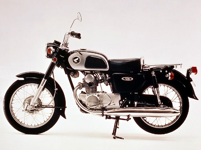 1971年 BENLY CD125 (カタログメイン)