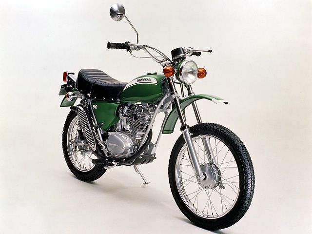 1970年 BENLY SL90 DELUXE (カタログメイン)