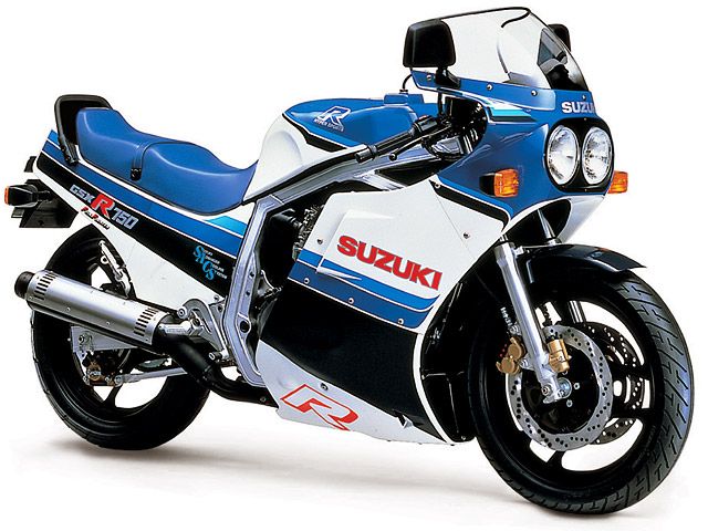 1986年 GSX-R750 (カタログメイン)