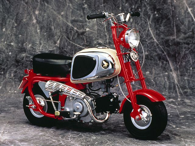 1963年 MONKEY CZ100 (カタログメイン)