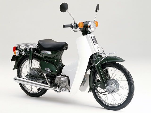 1995年 Super Cub 50 Deluxe (カタログメイン)