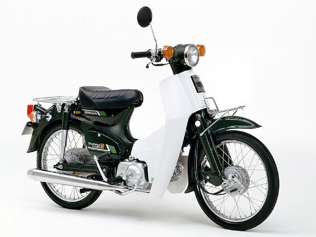 1986年 Super Cub 50 Deluxe (カタログメイン)