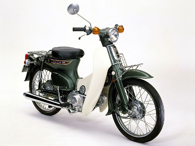 1978年 Super Cub C50 Deluxe セル付 (カタログメイン)