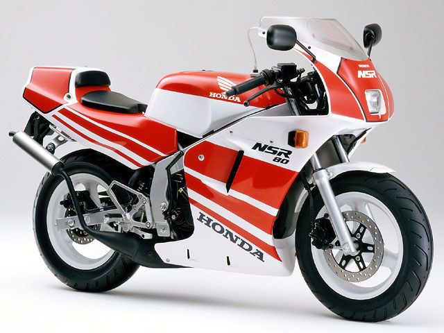 1989年 NSR80 レッド/ホワイト(カタログメイン)