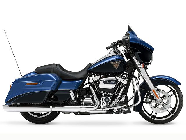 2018年 FLHX ANV Street Glide Anniversary Legend Blue/Vivid Black(カタログメイン)