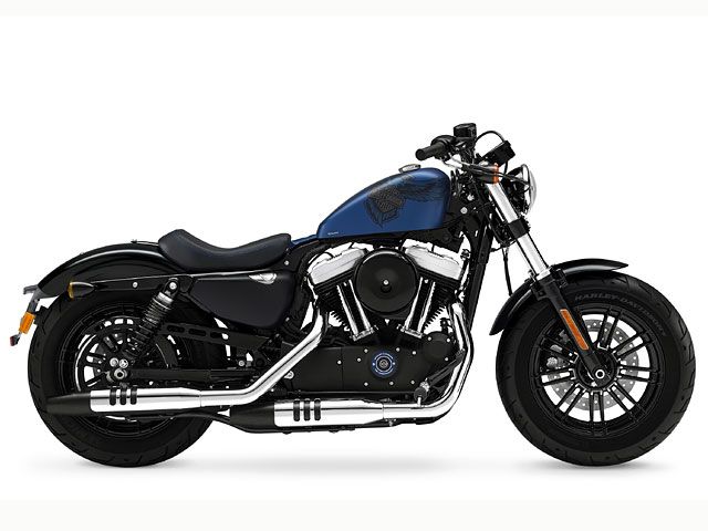 2018年 XL1200X ANX Forty-Eight Anniversary Legend Blue Denim(カタログメイン)