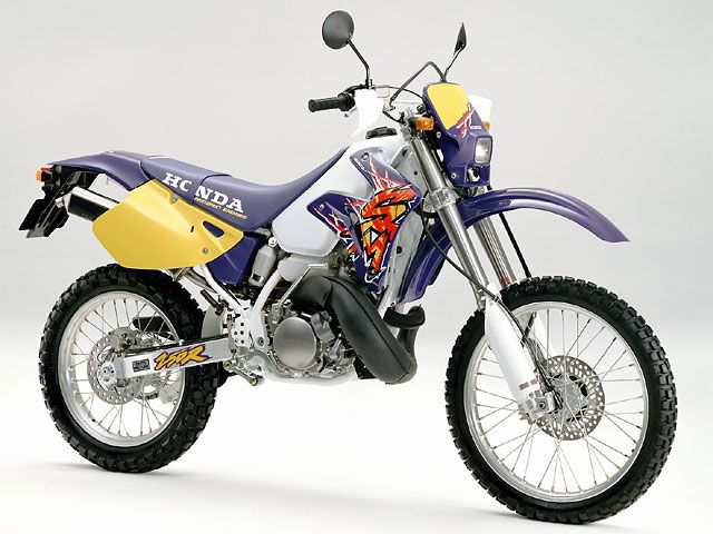 1995年 CRM250R ウラヌスバイオレット(カタログメイン)