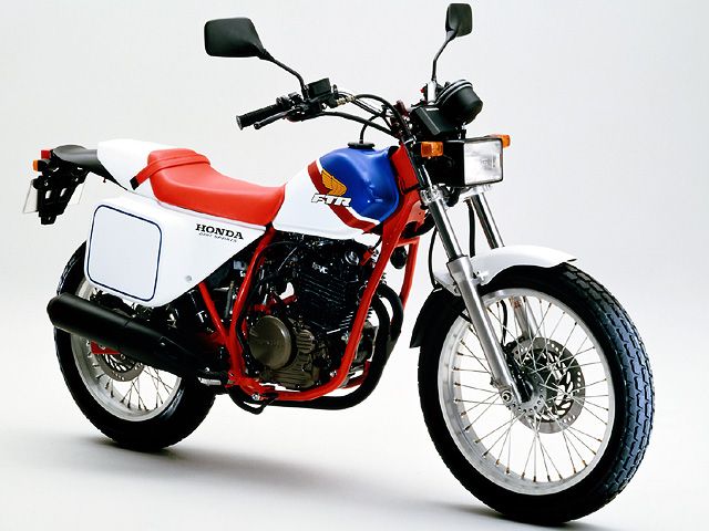 1986年 FTR250 キック仕様 トリコロール(カタログメイン)