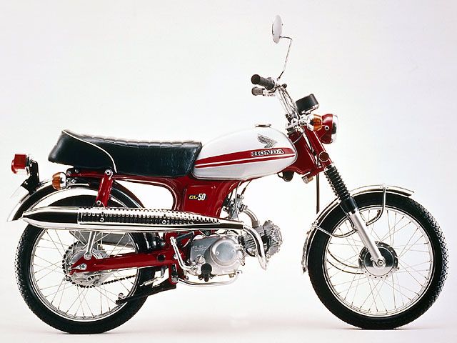 1970年 BENLY CL50 (カタログメイン)
