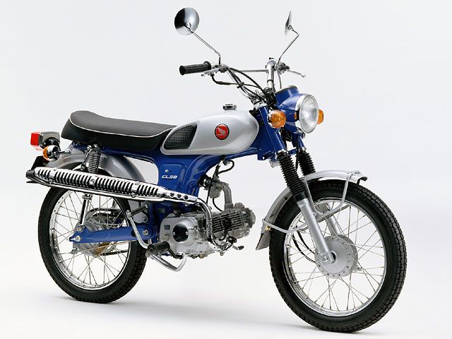 1997年 BENLY CL50 ブルー(カタログメイン)