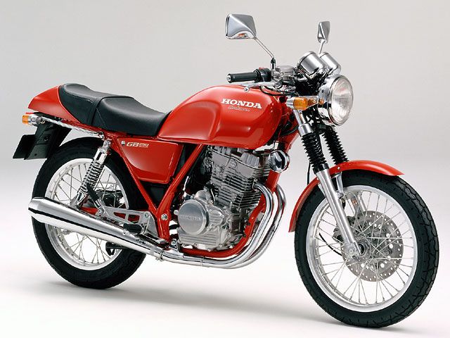 1992年 GB250 CLUBMAN レッド(カタログメイン)