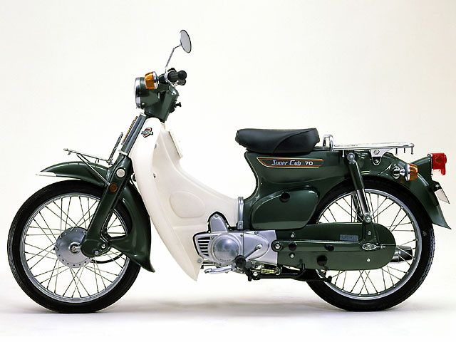 1978年 Super Cub C70 Deluxe セル付 (カタログメイン)