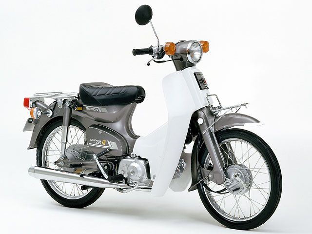 1986年 Super Cub 70 Deluxe (カタログメイン)