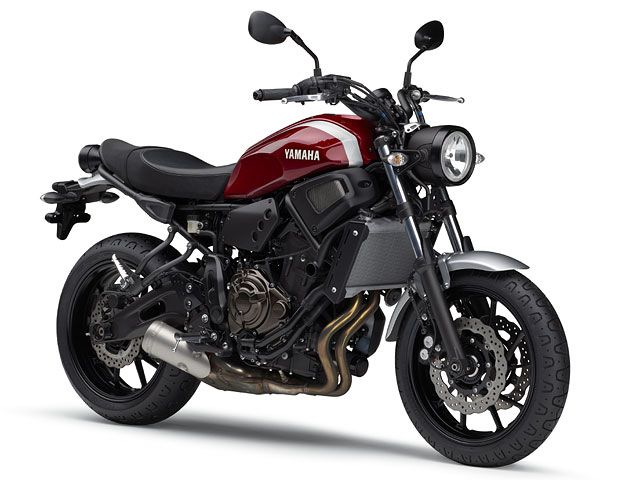 2018年 XSR700 ABS ダルレッドメタリックD(カタログメイン)