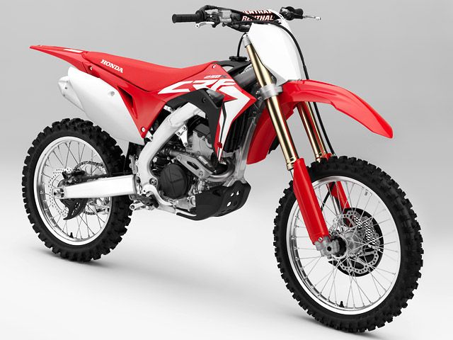 2018年 CRF250R エクストリームレッド(カタログメイン)