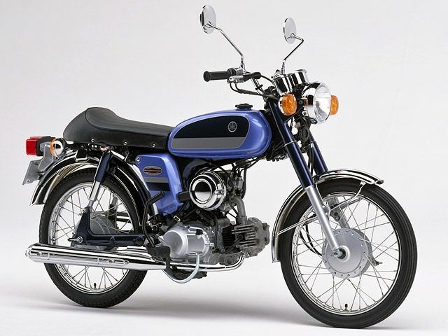 2000年 YB-1 Four ライトパープリッシュブルーメタリック4(カタログメイン)