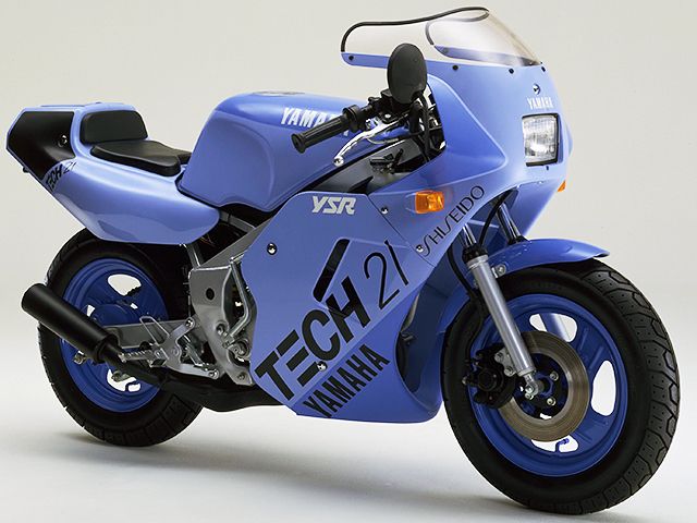 1986年 YSR50 TECH21カラー(カタログメイン)
